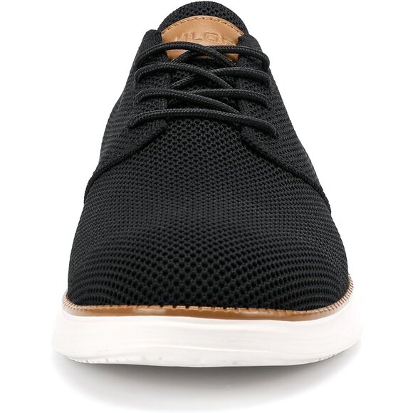 🆕VILOCY Men's Black Fashion Business Comfortable Breathable Dress Sneaker - Picture 6 of 9